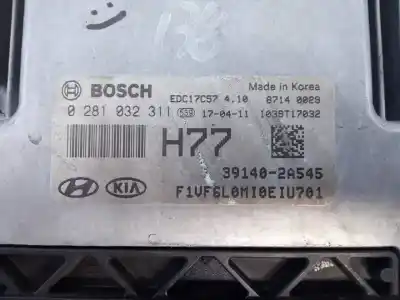 Second-hand car spare part ecu engine control for hyundai i40 comfort oem iam references 391402a545 e3-a3-34-3 0281032311
