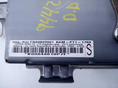 Автозапчастина б/у передня права подушка безопасности для toyota prius (nhw30) plug-in hybrid advance посилання на oem iam tg08b02001 e2-b4-60-2 