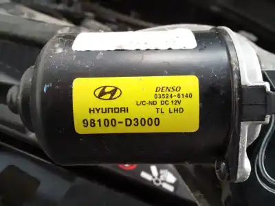 Pièce détachée automobile d'occasion moteur d'essuie-glace avant pour hyundai tucson essence 2wd références oem iam 98100d3000  