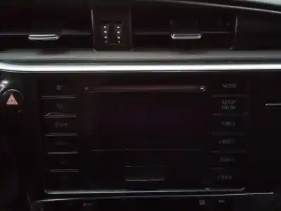Second-hand car spare part audio system / radio cd for toyota auris active oem iam references 