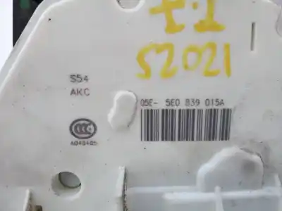 Second-hand car spare part rear left door lock for skoda spaceback (5h) active oem iam references 5e0839015a e1-a5-47-1  Second-hand car spare part rear left door lock for skoda spaceback (5h) active oem iam references 5e0839015a e1-a5-47-1