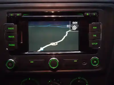 Second-hand car spare part gps navigation system for skoda spaceback (5h) active oem iam references  Second-hand car spare part gps navigation system for skoda spaceback (5h) active oem iam references