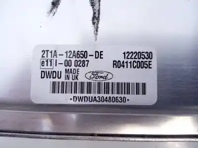 Peça sobressalente para automóvel em segunda mão centralina de motor uce por ford transit connect (tc7) kasten city light (2009->) referências oem iam 2t1a12a650de  r0411c005e