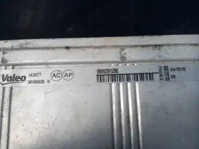 Peça sobressalente para automóvel em segunda mão intercooler por citroen c4 lim. feel edition referências oem iam 9800291280 p2-b10-8 