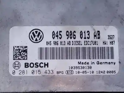 Автозапчасти б/у блок управления двигателем за seat ibiza (6j5) reference ссылки oem iam 045906013ab e2-a1-35-7 0281015433