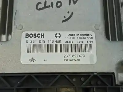 Автозапчасти б/у блок управления двигателем за renault clio iv dynamique ссылки oem iam 237102747r e2-a1-15-2 0281019148