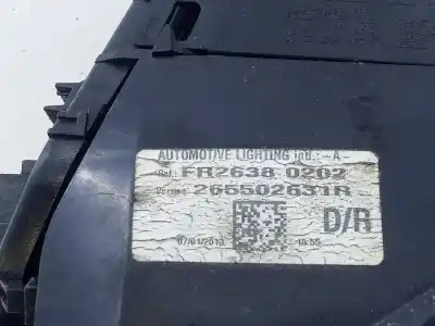 Автозапчасти б/у правый задний фонарь за renault clio iv dynamique ссылки oem iam fr26380202 e1-a1-39-1 265502631r