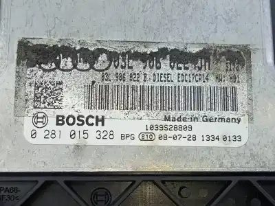 Second-hand car spare part ecu engine control for audi a4 berlina (b8) básico oem iam references 03l906022jm e2-a1-15-2 