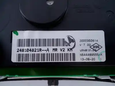 Peça sobressalente para automóvel em segunda mão quadrante por dacia sandero stepway comfort referências oem iam 248104821r e2-a1-23-7 