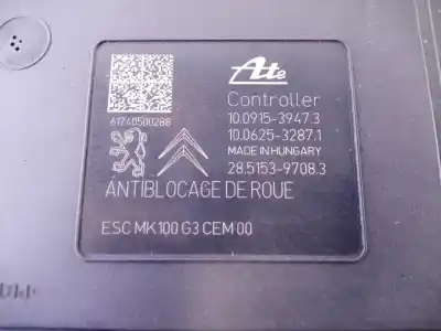 Автозапчастина б/у абс для citroen c-elysée shine посилання на oem iam 9817031680 p3-a8-18-4 