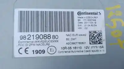Автозапчастина б/у gps навігаційна система для citroen c-elysée shine посилання на oem iam 9812046980 e3-b2-13-2 