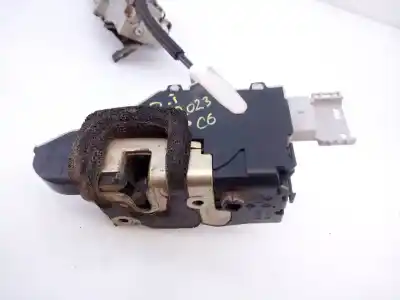 Second-hand car spare part left front door lock for citroen c6 exclusive oem iam references  e1-a4-28-1 