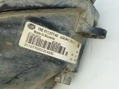 Second-hand car spare part right fog light for seat leon st (5f8) style oem iam references 6j9941702a e1-b6-47-1 1ne01107702
