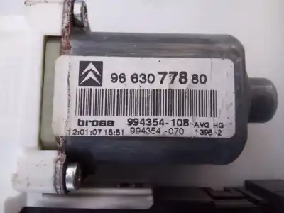 Second-hand car spare part driver left window regulator for citroen c6 exclusive oem iam references 9663077880 e1-a4-28-1 