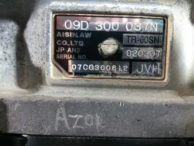 Автозапчастина б/у коробка передач для audi q7 (4l) 4.2 v8 32v tdi biturbo 326 cv / 240 kw посилання на oem iam jvh m1-a1-11 tr60sn