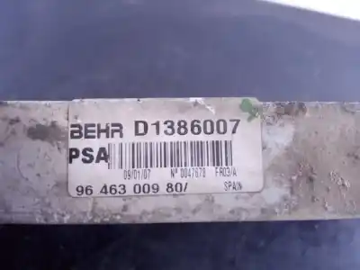 Second-hand car spare part intercooler for citroen c6 exclusive oem iam references 9646300980 p2-a11-3 d1386007