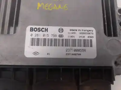 Recambio de automóvil de segunda mano de centralita motor uce para renault megane iii sport tourer dynamique referencias oem iam 237100055r e2-a1-14-1 0281015798