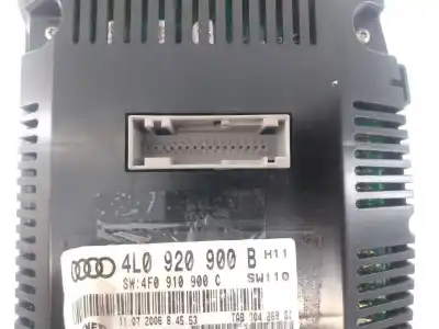 İkinci el araba yedek parçası enstrüman paneli için audi q7 (4l) 3.0 v6 24v tdi oem iam referansları 4l0920900b e2-a1-27-8 