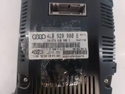 İkinci el araba yedek parçası enstrüman paneli için audi q7 (4l) 3.0 v6 24v tdi oem iam referansları 4l0920900b e2-a1-27-8 