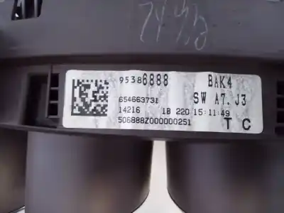 Автозапчастина б/у панель інструментів для opel mokka excellence посилання на oem iam 95386888 e3-a5-23-4 654663731