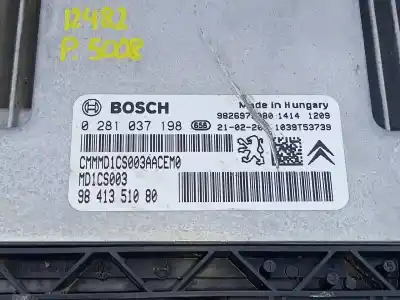 Second-hand car spare part ecu engine control for peugeot 5008 active oem iam references 9841351080 e3-b2-30-1 0281037198