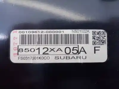 Peça sobressalente para automóvel em segunda mão quadrante por subaru tribeca b9 limited plus referências oem iam 85012xa05a e3-b6-30-1 fs0317001k0co