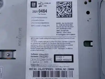 Автозапчастина б/у аудіо система / радіо cd для opel zafira tourer expression посилання на oem iam 95247248 e3-a5-28-4 a2c81981800