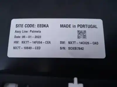 Second-hand car spare part dashboard for ford focus st-line oem iam references nx7t10849ced e3-b3-26-1 nx7t14c026cad