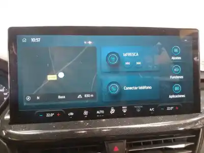 Second-hand car spare part gps navigation system for ford focus st-line oem iam references mx6t18k810la e3-b3-40-4 nx7t18b955le