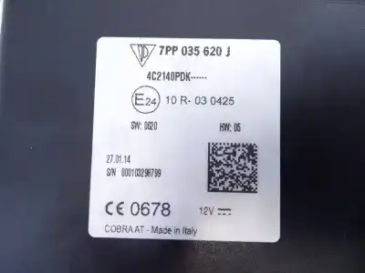 Автозапчастина б/у електронний модуль для porsche macan (typ ) s diesel посилання на oem iam 7pp035620j e3-b6-60-1 