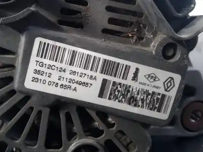 Автозапчастина б/у генератор для renault clio iv dynamique посилання на oem iam 231007865r p3-b5-22-1 tg12c124