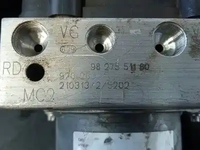 Peça sobressalente para automóvel em segunda mão abs por peugeot 5008 active referências oem iam 9827551180 p3-b8-24-3 0265956944
