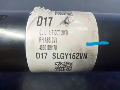 Peça sobressalente para automóvel em segunda mão transmissão dianteira direita por hyundai tucson style 2wd referências oem iam 49501d9170 p1-a6-26 