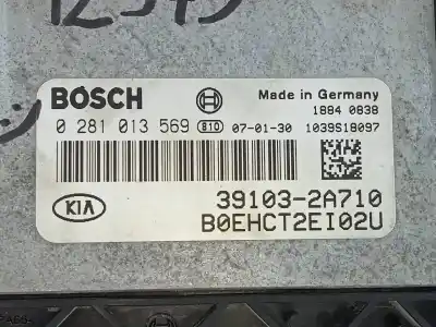 Автозапчасти б/у блок управления двигателем за kia cee´d active ссылки oem iam 391032a710 e3-a3-24-2 0281013569