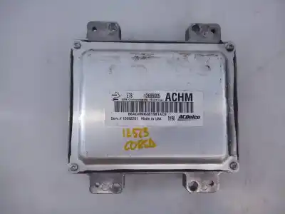 Second-hand car spare part ecu engine control for opel corsa e selective oem iam references 12695605 e3-a5-19-3 86achmk481981ac0