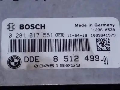 Second-hand car spare part ecu engine control for bmw serie 1 berlina (e81/e87) 116d oem iam references 851249901 e3-a2-28-1 0281017551