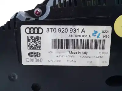 Автозапчасти б/у приборная доска за audi a5 coupe (8t) 2.7 tdi ссылки oem iam 8t0920931a e2-a1-8-7 