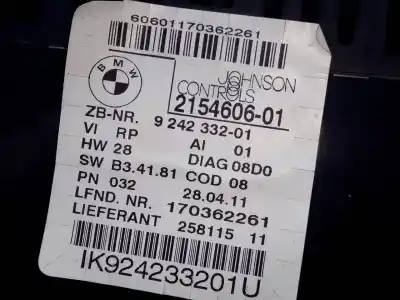 Peça sobressalente para automóvel em segunda mão quadrante por bmw serie 1 berlina (e81/e87) 116d referências oem iam 924233201 e3-a2-23-3 215460601