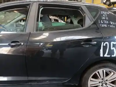 Peça sobressalente para automóvel em segunda mão porta do automóvel traseira esquerda por seat ibiza (6j5) stylance / style referências oem iam 