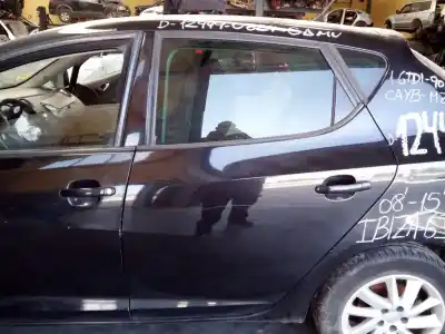 Автозапчасти б/у задняя левая дверь за seat ibiza (6j5) reference ссылки oem iam  Автозапчасти б/у задняя левая дверь за seat ibiza (6j5) reference ссылки oem iam