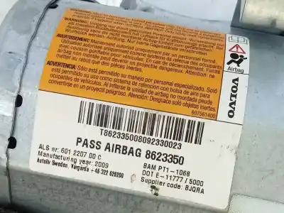 Peça sobressalente para automóvel em segunda mão airbag dianteiro direito por volvo c70 cabriolet 2.0 d momentum referências oem iam 8623350  t862335008092330023