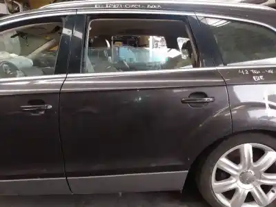 Автозапчастина б/у двері задні ліві для audi q7 (4l) 4.2 v8 32v tdi biturbo 326 cv / 240 kw посилання на oem iam 