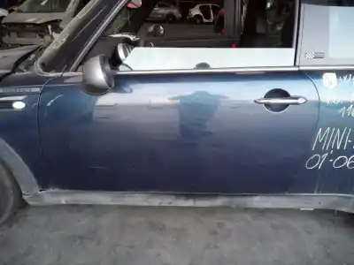Peça sobressalente para automóvel em segunda mão porta da frente esquerda por bmw mini (r50,r53) cooper referências oem iam 