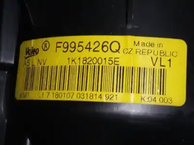 Автозапчастина б/у вентилятор опалення для audi a3 (8p) 2.0 tdi ambiente посилання на oem iam 1k1820015e  