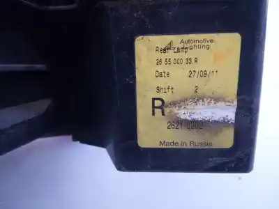Second-hand car spare part right tailgate light for dacia duster laureate 4x2 oem iam references 265500033r e1-a1-27-2 26210202