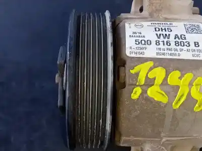 Peça sobressalente para automóvel em segunda mão compressor de ar condicionado a/a a/c por seat leon st (5f8) style referências oem iam 5q0816803b p3-a1-28-3 01141543