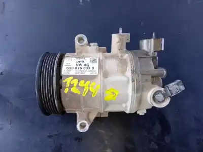 Peça sobressalente para automóvel em segunda mão compressor de ar condicionado a/a a/c por seat leon st (5f8) style referências oem iam 5q0816803b p3-a1-28-3 01141543