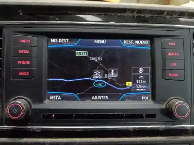 Автозапчасти б/у gps-навигационная система за seat leon sc (5f5) style ссылки oem iam 