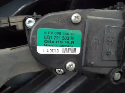 Автозапчастина б/у педаль акселератора для seat ibiza (6j5) reference посилання на oem iam 6q1721503m  6pv00849641