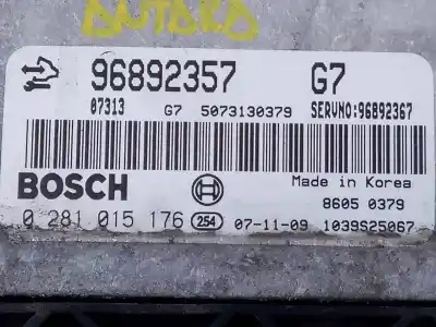 Second-hand car spare part ecu engine control for opel antara cosmo 4x4 oem iam references 96892357 e3-a5-18-4 0281015176